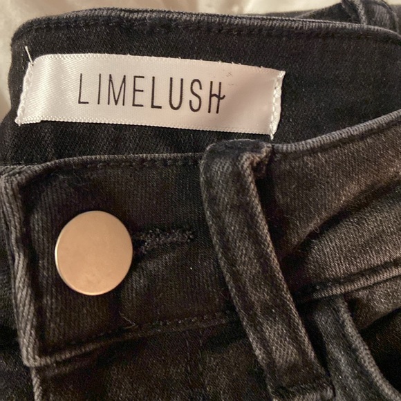 Black skinny jeans with leopard accent - Picture 11 of 11